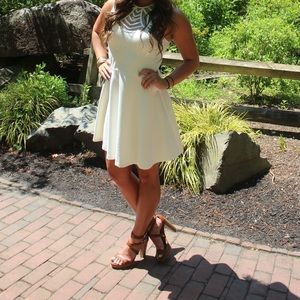 White dress! Perfect for a graduation